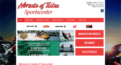 Desktop Screenshot of hondaoftulsa.com